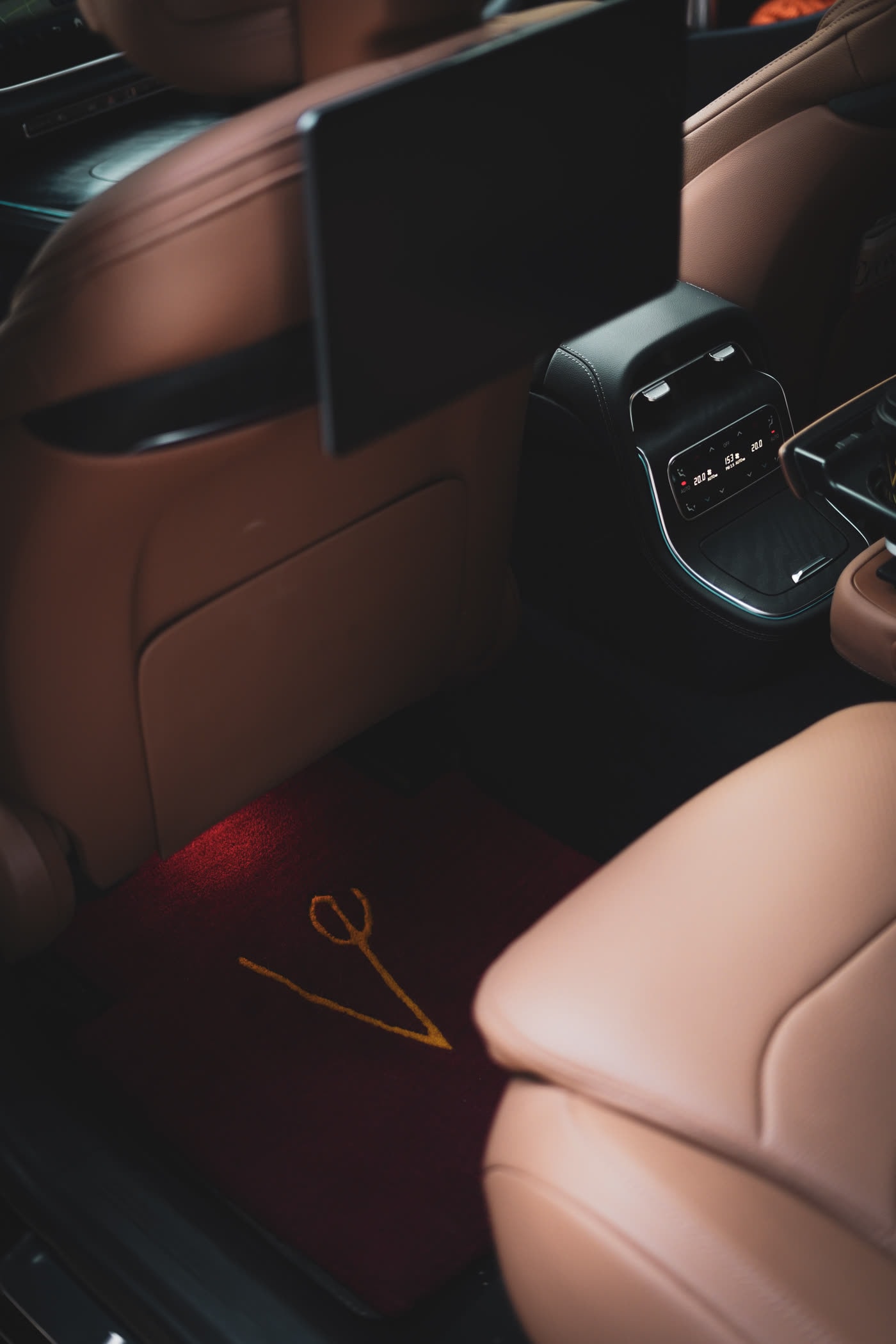 Luxury rear cabin detail